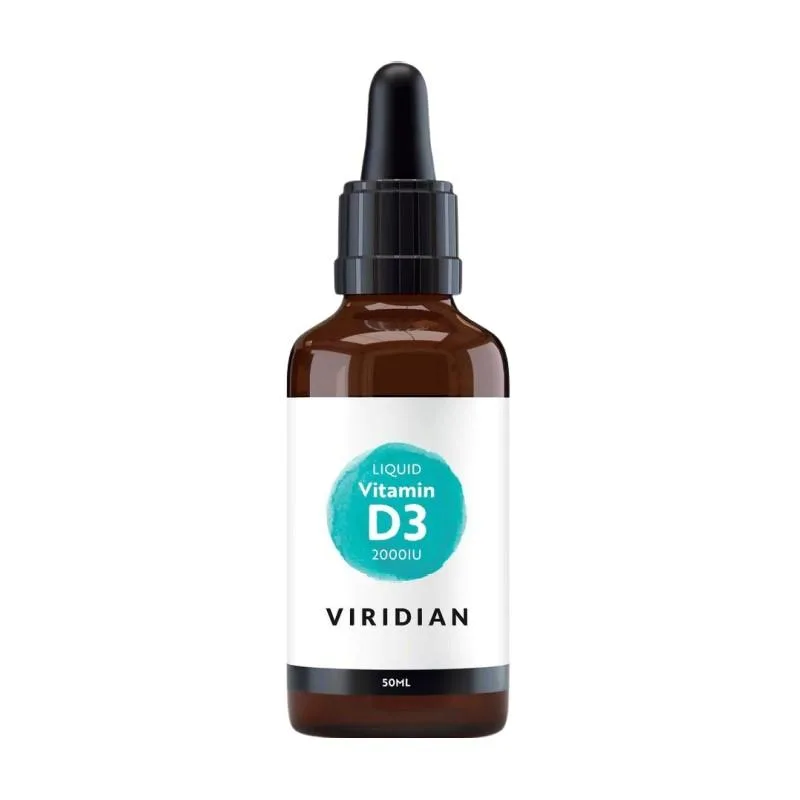Tekoči vitamin D3 Viridian (50 ml)