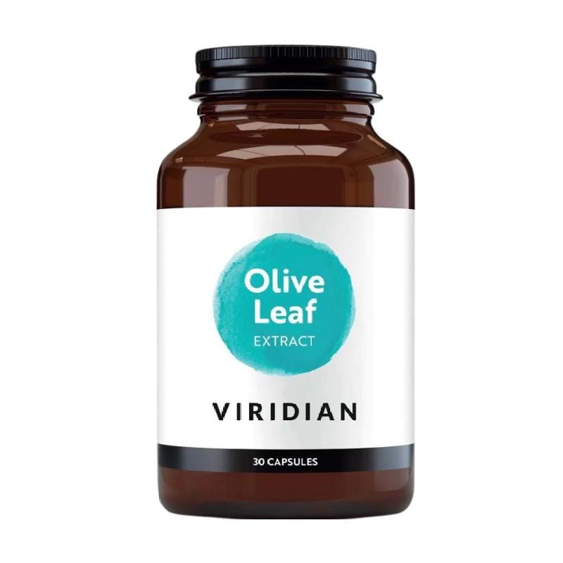 Standardiziran izvleček oljčnih listov Viridian (30 kapsul)