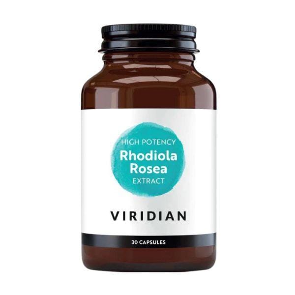Standardiziran rožni koren - Rhodiola Viridian (30 kapsul)