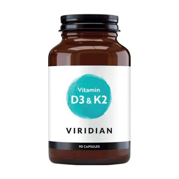 Vitamin D3 & K2 Viridian (90 kapsul)