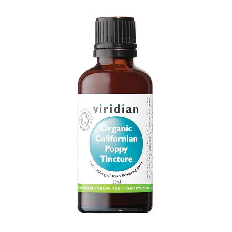 Ekološka tinktura kalifornijskega maka (50 ml)