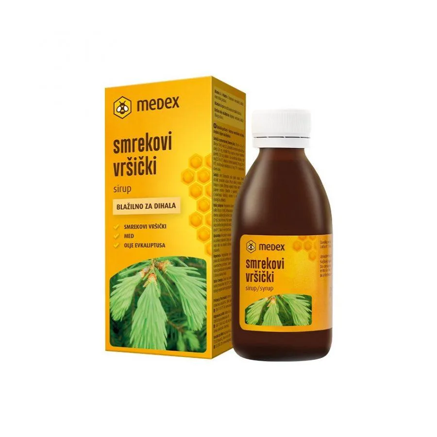 Sirup Smrekovi vršički Medex (150 ml)