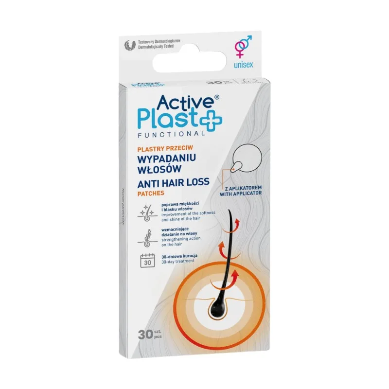 Obliži proti izpadanju las ActivePlast (30 kosov)