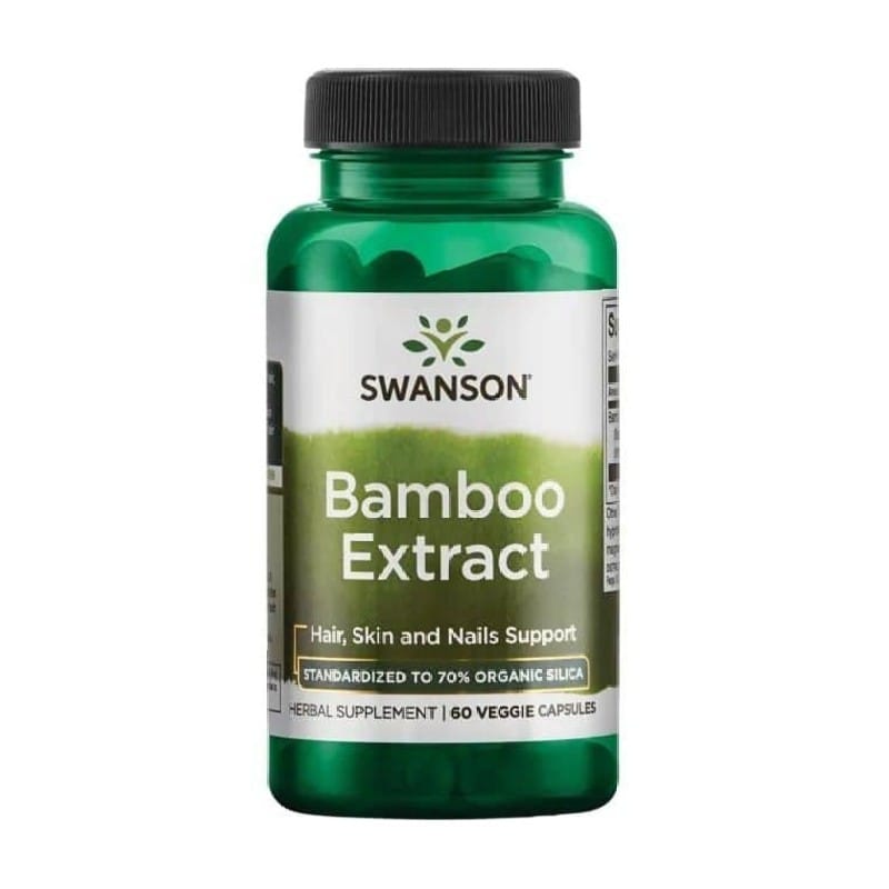 Izvleček bambusa Swanson, 300 mg (60 kapsul)