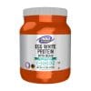 Beljakovine jajčnega beljaka brez okusa NOW (544 g)