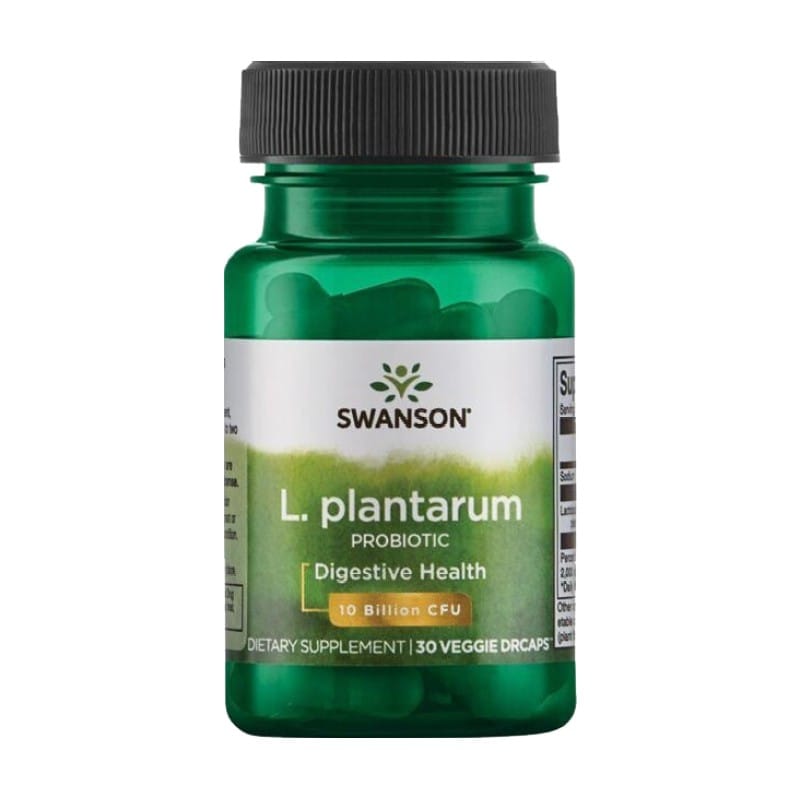 Lactobacillus plantarum Swanson, 10 milijard CFU (30 kapsul)