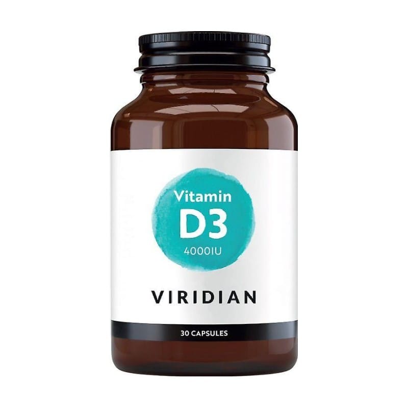 Vitamin D3 4000 IE Viridian (30 kapsul)