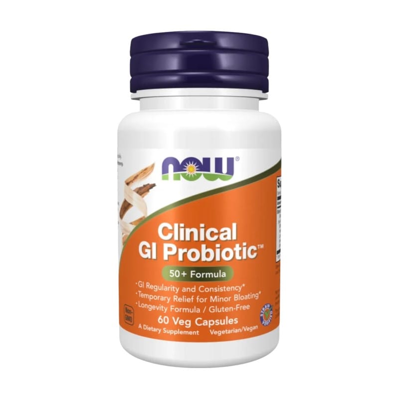 Clinical GI Probiotic NOW (60 kapsul)