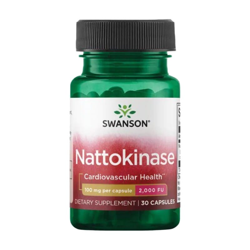 Nattokinaza Swanson, 100 mg (30 kapsul)