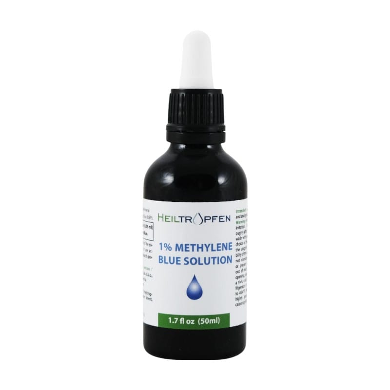 Metilensko modro 1 % v tekočini Heiltropfen (50 ml)