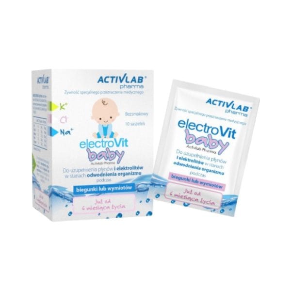 Elektroliti za dojenčke Electrovit Baby Activlab (10 vrečk)