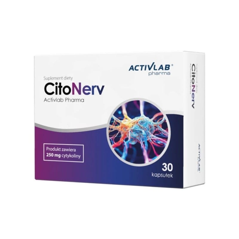 CitoNerv, Citicolin - Podpora za možgane Activlab Pharma (30 kapsul)