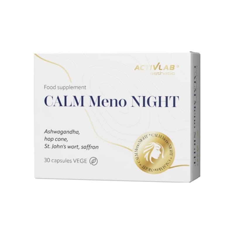 Kompleks za menopavzo CALM Meno Night Activlab (30 kapsul)
