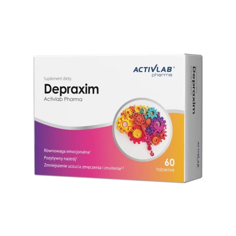 Depraxim podpora za razpoloženje in živčni sistem Activlab Pharma (60 tablet)