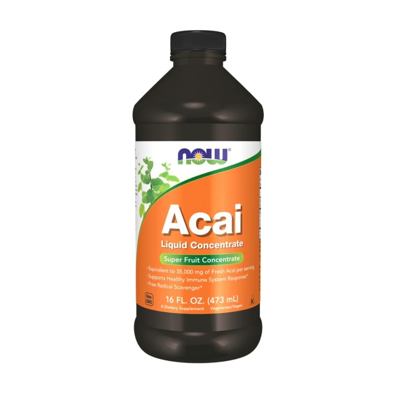 Acai v tekočini NOW (473 ml)