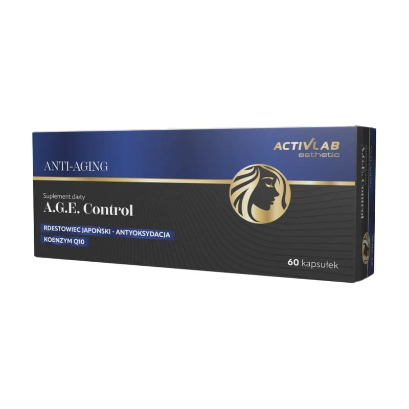 Anti-Aging podpora za kožo A.G.E. Control Activlab (60 kapsul)