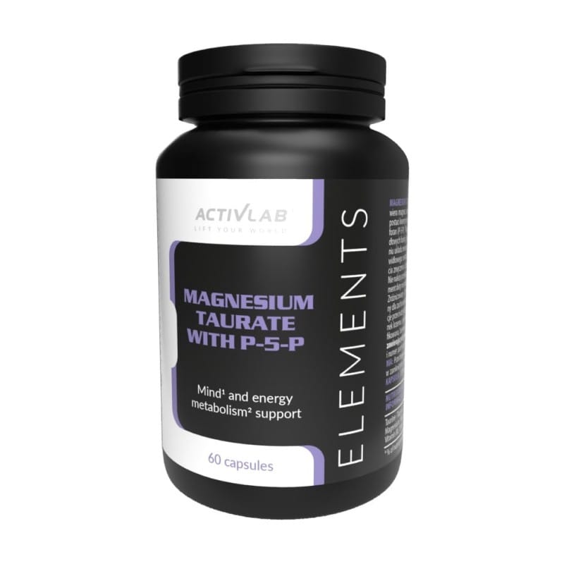 Magnezijev taurat s P-5-P Activlab (60 kapsul)
