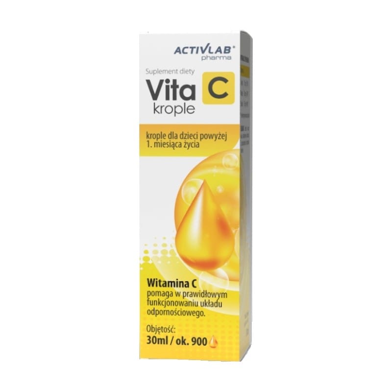 Vitamin C v kapljicah Activlab Pharma (30 ml)