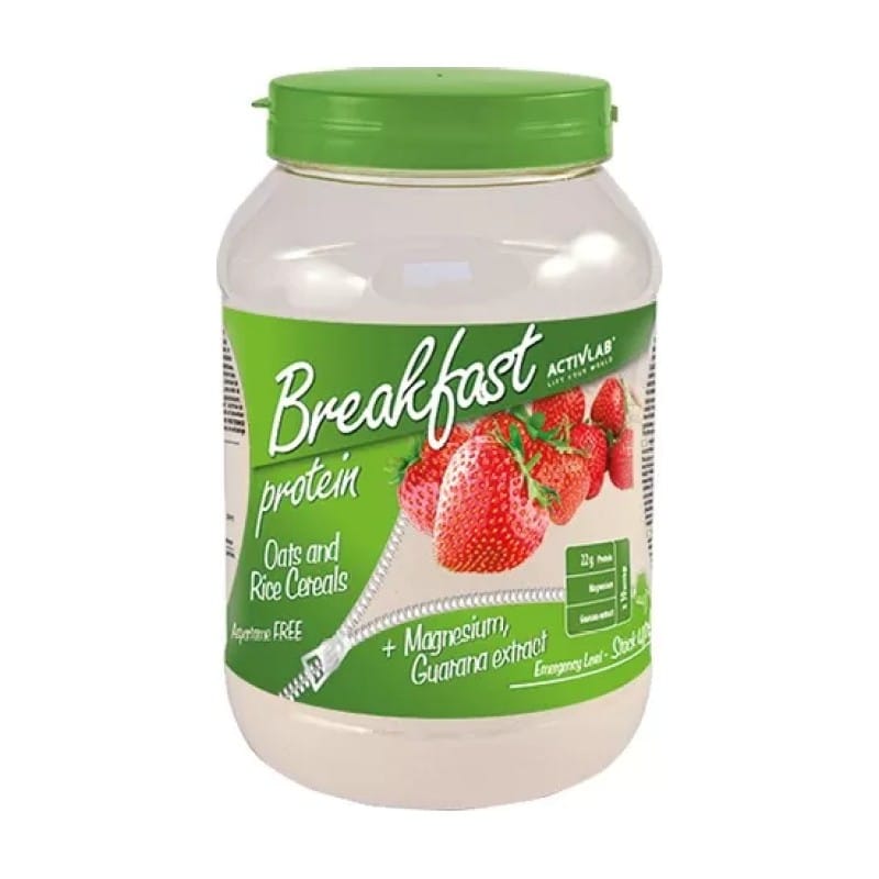 Proteinski zajtrk v prahu – Protein Breakfast Activlab, okus jagode (1000 g)