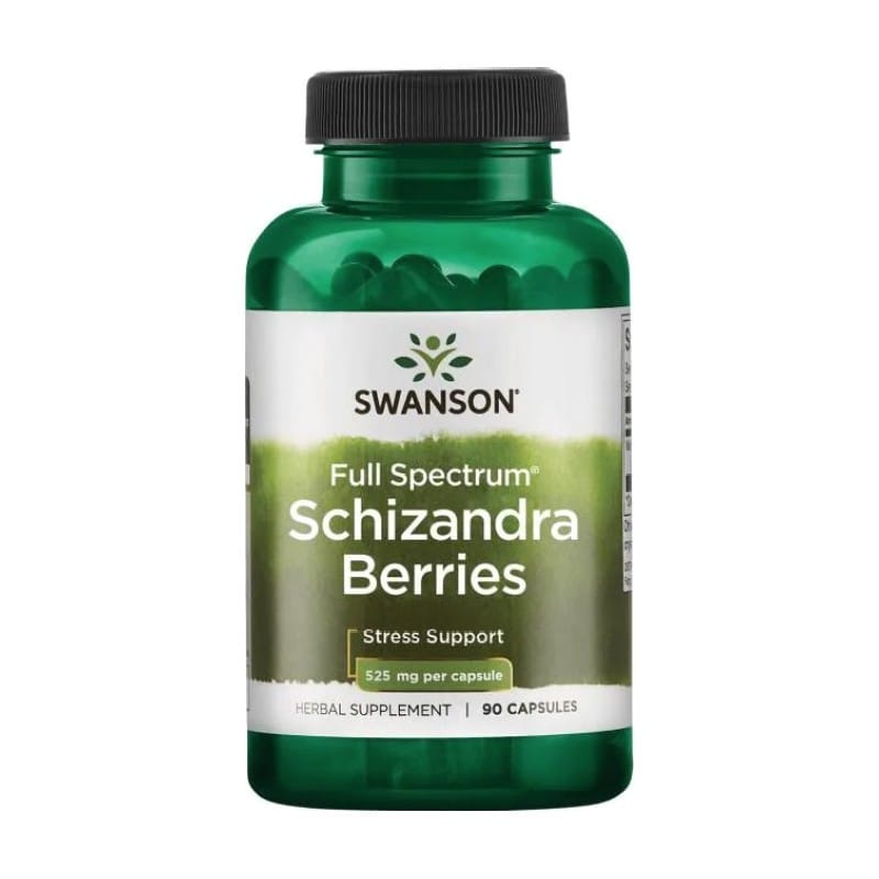 Šizandra Swanson, 525 mg (90 kapsul)