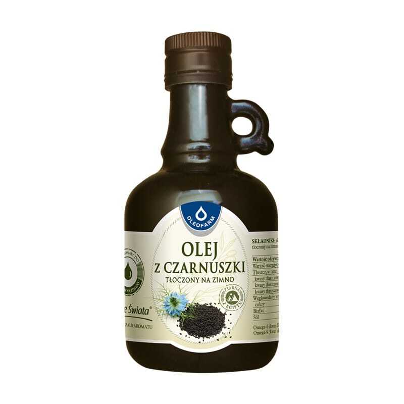 Olje črne kumine, hladno stiskano Oleofarm (250 ml)