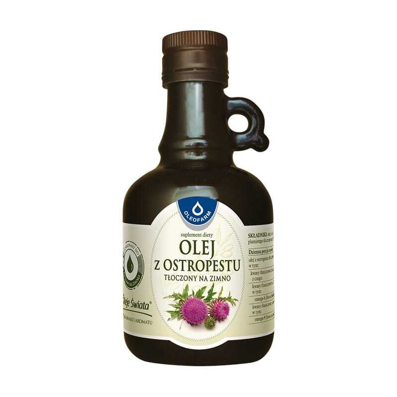 Olje pegastega badlja z vitaminom D, hladno stiskano Oleofarm (250 ml)