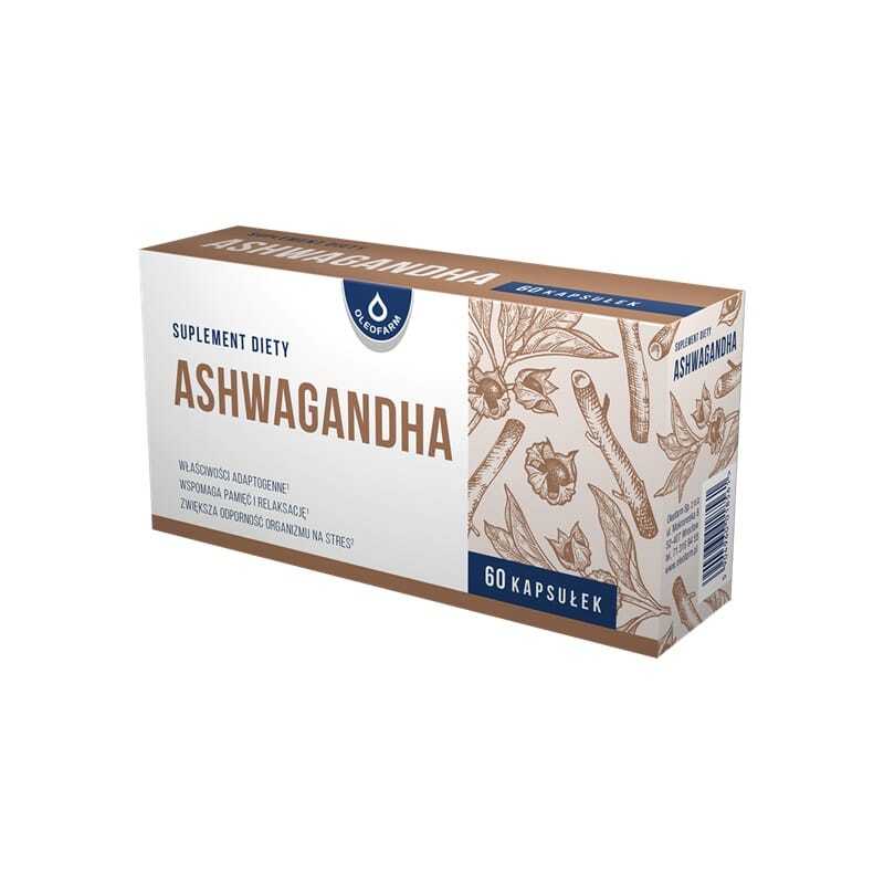 Ašvaganda Oleofarm (60 kapsul)