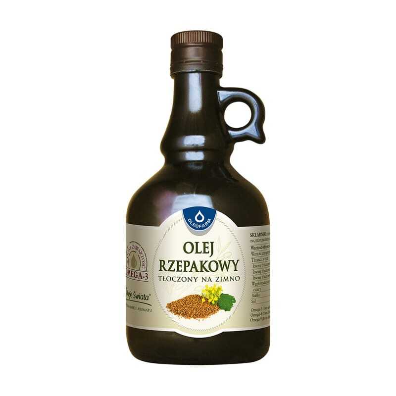 Hladno stiskano repično olje Oleofarm (500 ml)
