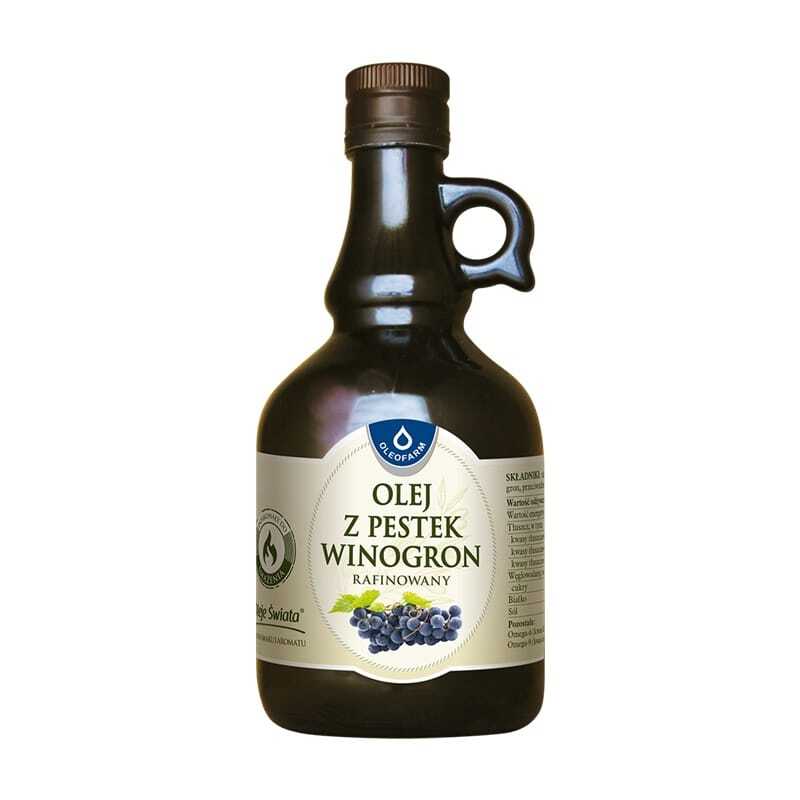 Olje grozdnih pečk, rafinirano Oleofarm (500 ml)
