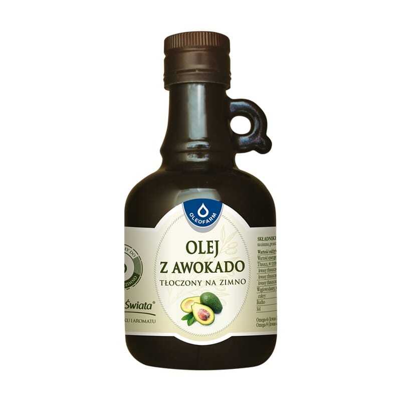 Avokadovo olje, hladno stiskano Oleofarm (250 ml)