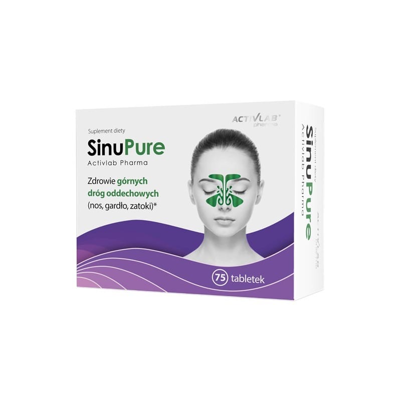 Podpora sinusom – SinuPure Activlab Pharma (75 tablet)