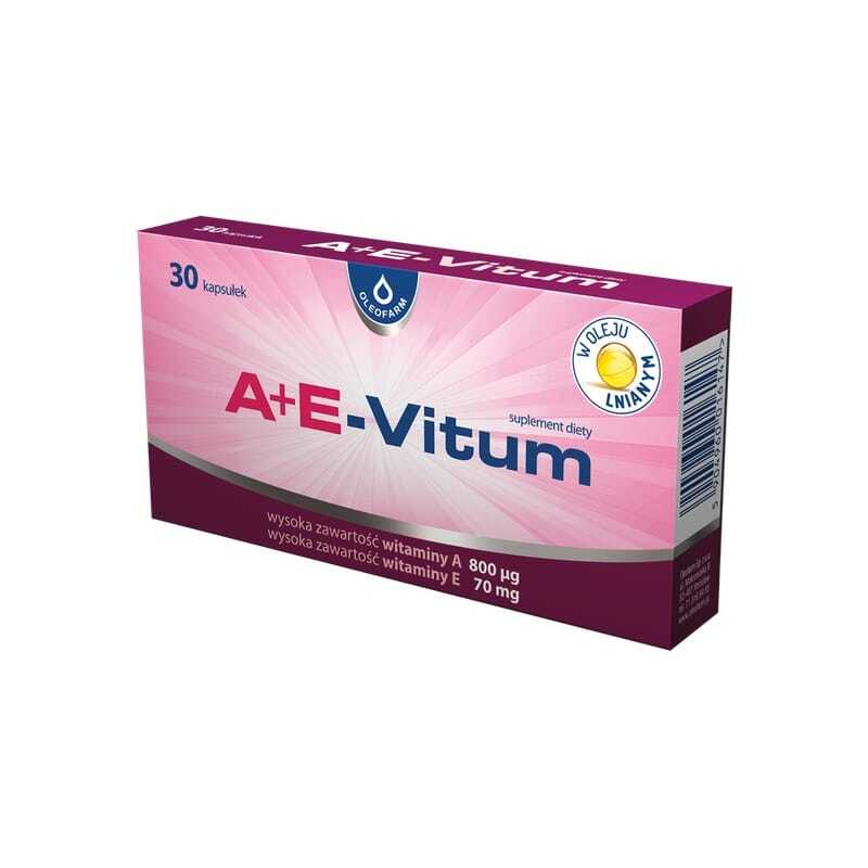 Vitamina A in E Oleofarm (30 kapsul)