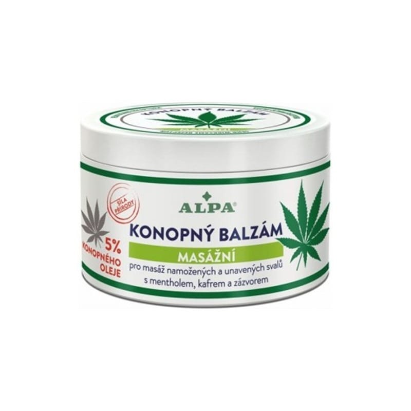 Konopljin balzam - masažni Alpa (250 ml)