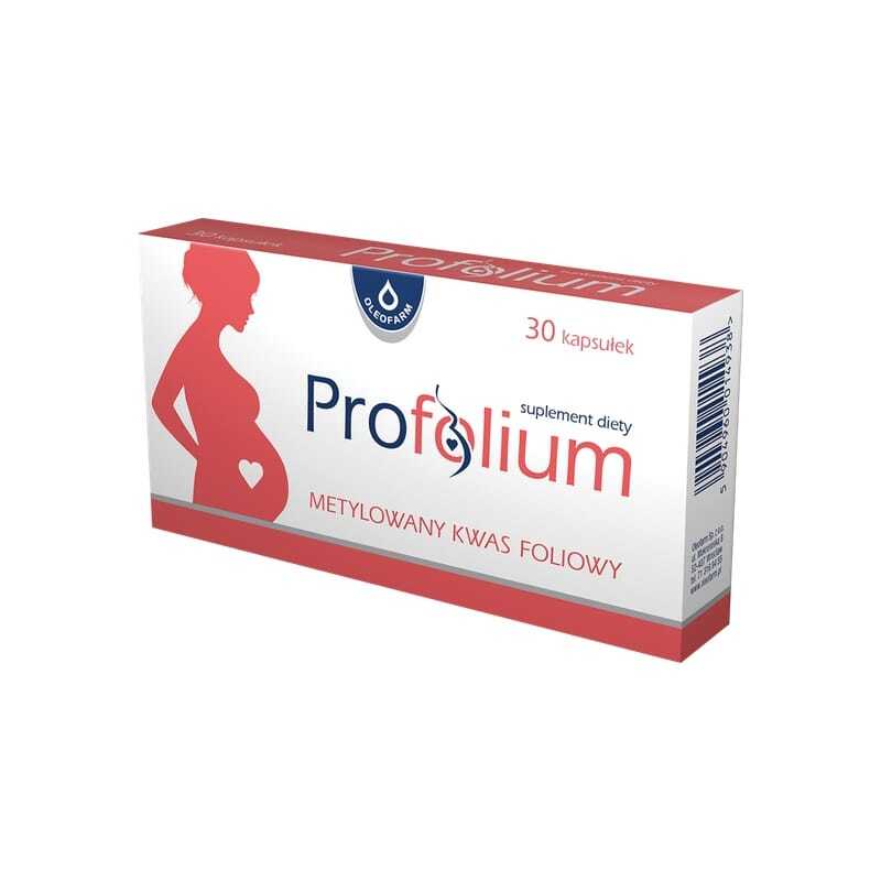 Aktivna folna kislina Oleofarm, 400 µg (30 kapsul)