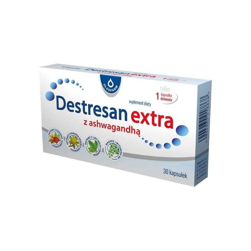 Antistresni kompleks Destresan Max Oleofarm (30 kapsul)