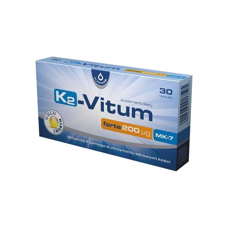 Vitamin K2 MK-7 Oleofarm, 200 µg (30 kapsul)