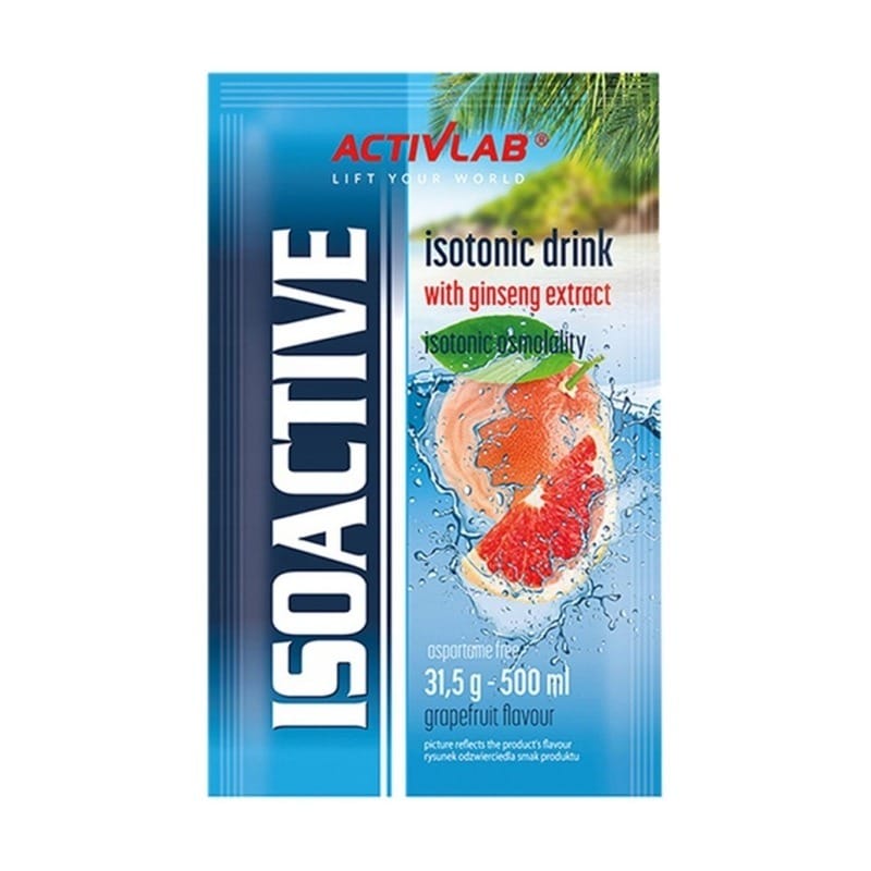 Izotonik v prahu Isoactive Activlab, grenivka (31,5 g)