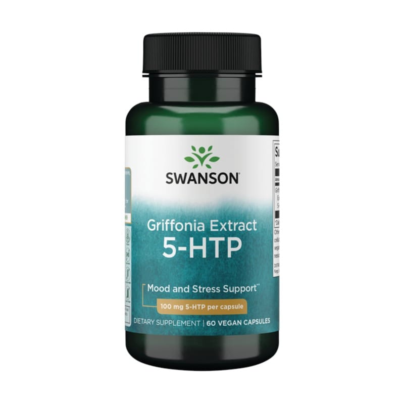 5-HTP iz grifonije Swanson, 100 mg (60 kapsul)