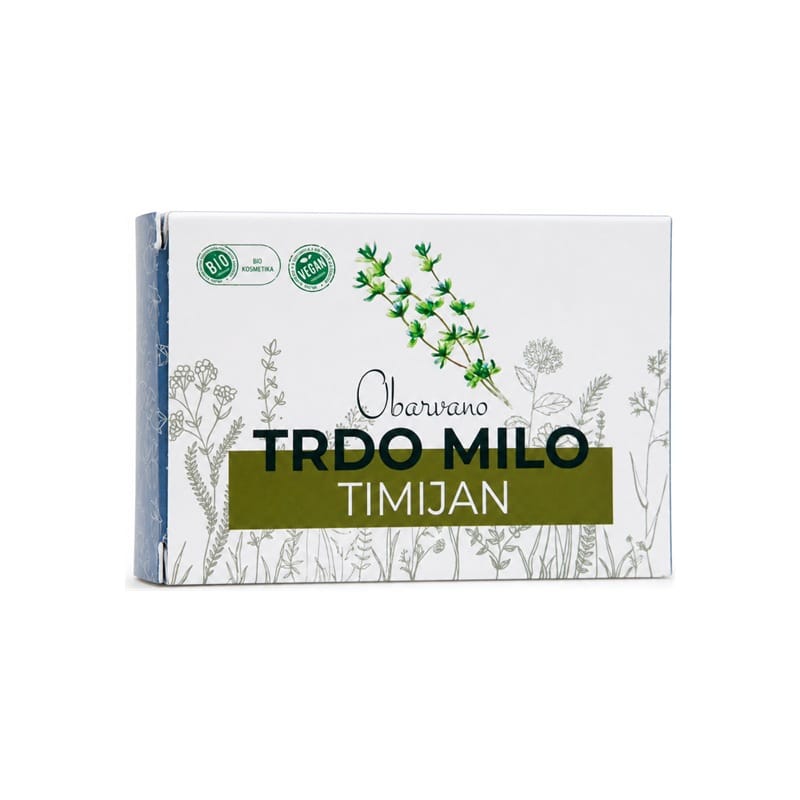 Bio trdo milo s timijanom Cvetka (100 g)