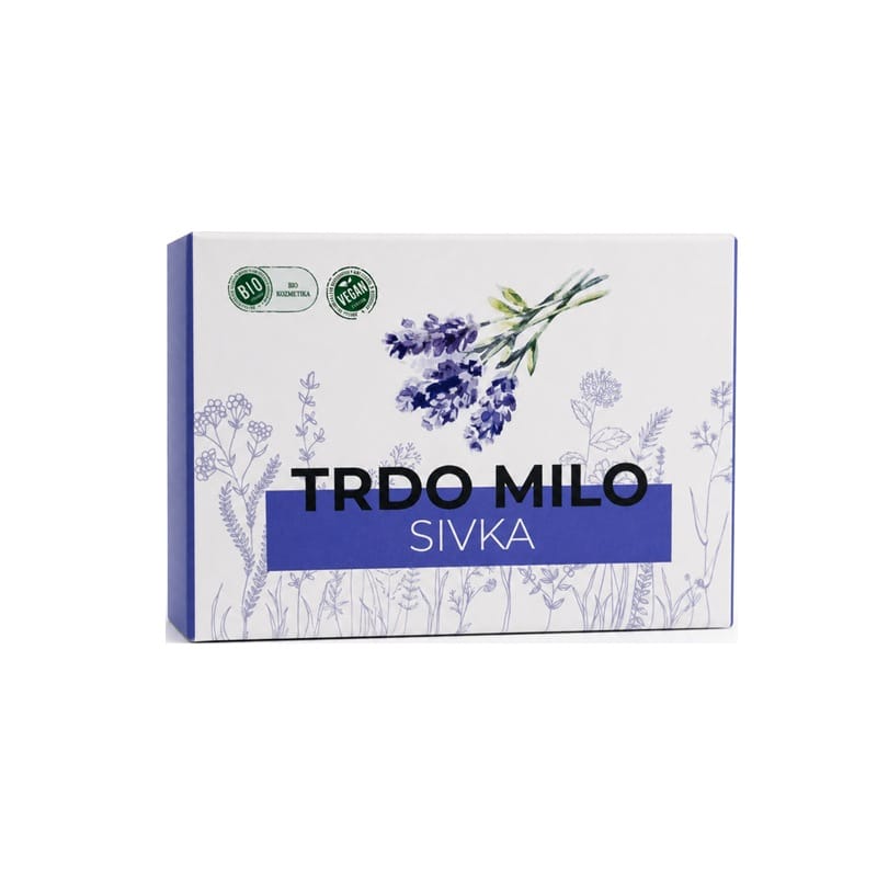 Bio trdo milo s sivko Cvetka (100 g)