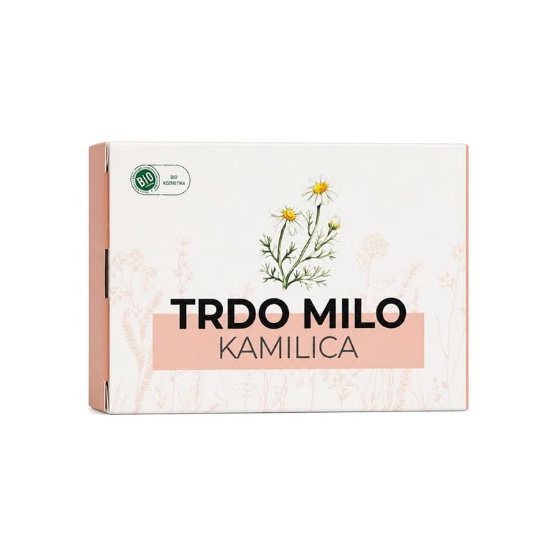 Bio trdo milo s kamilico in kozjim mlekom Cvetka (100 g)