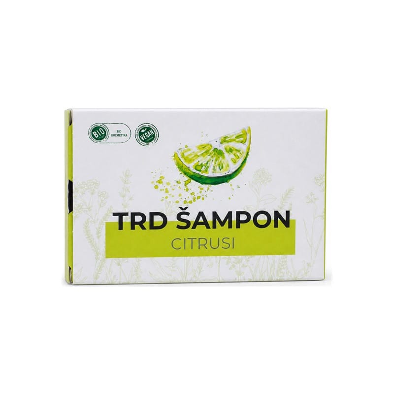 Bio trd šampon s citrusi Cvetka (100 g)