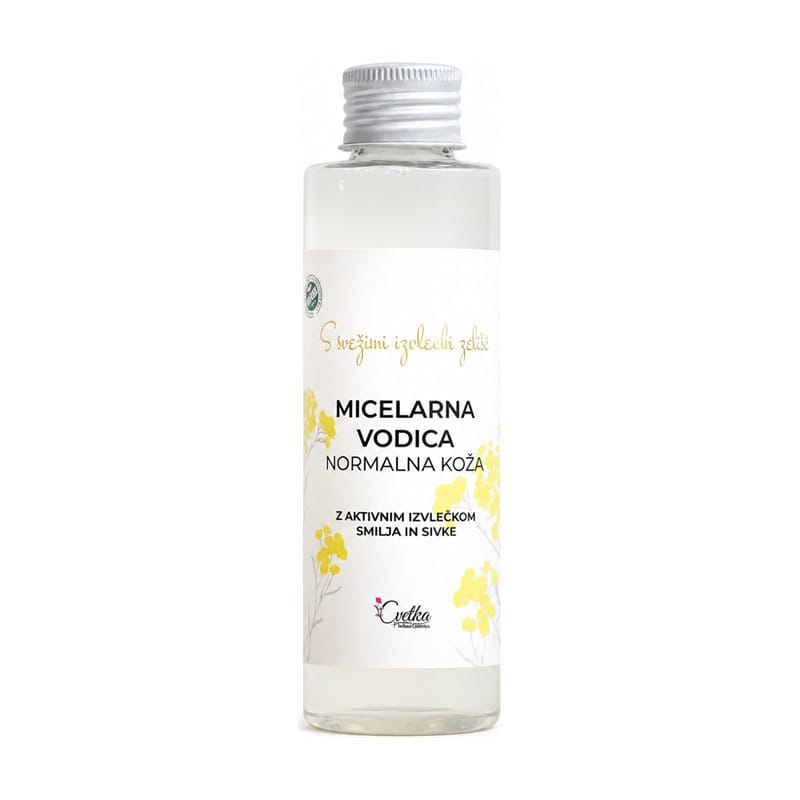 Micelarna vodica sivka Cvetka (125 ml)