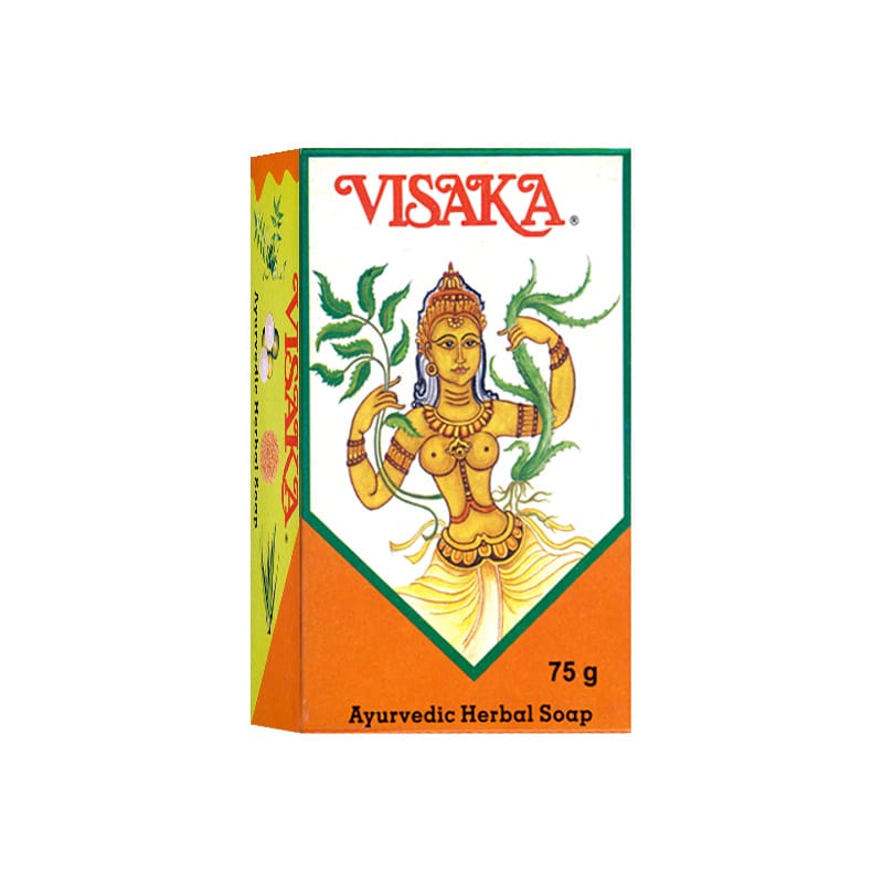 Ajurvedsko zeliščno milo VISAKA Siddhalepa (75 g)
