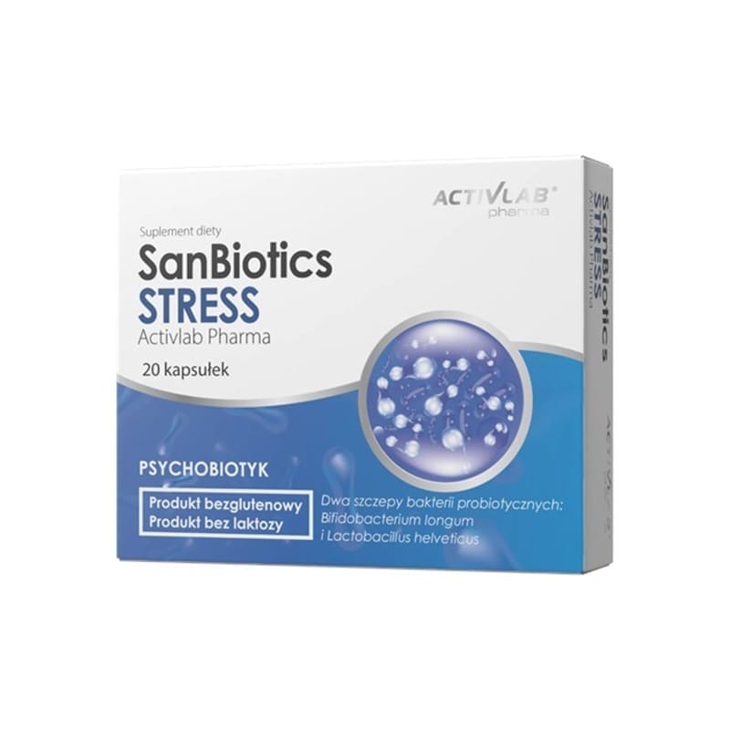 Psihobiotik SanBiotics Stress Activlab Pharma (20 kapsul)