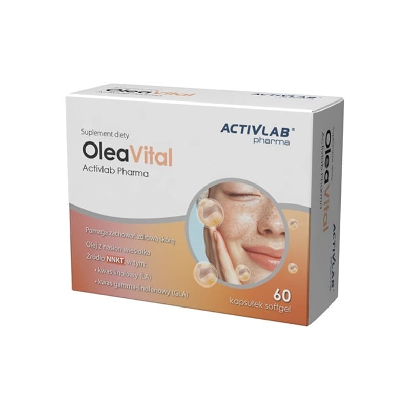 Svetlinovo olje OleaVital Activlab Pharma, 510 mg (60 mehkih kapsul)