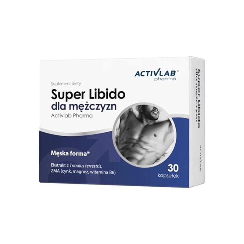 Super Libido za moške Activlab Pharma (30 kapsul)