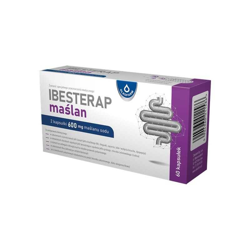 Natrijev butirat Ibesterap Oleofarm, 300 mg (60 kapsul)