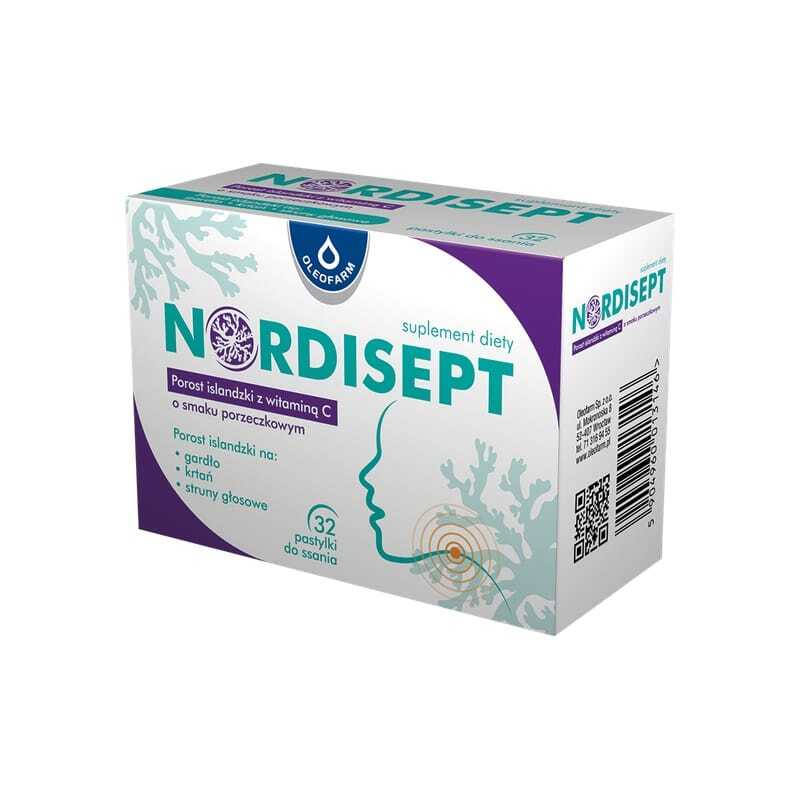 Pastile za grlo Nordisept Oleofarm (32 pastil)