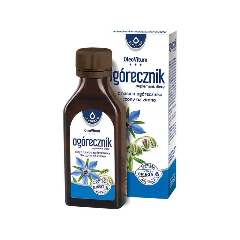 Boragino olje z vitaminom A OleoVitum Oleofarm (100 ml)